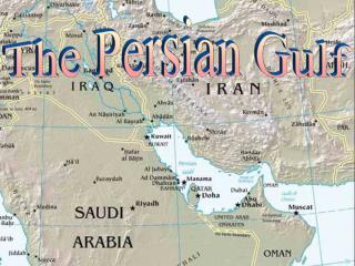 Title Page – The Persian Gulf