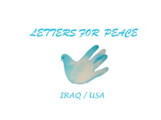 LETTERS FOR PEACE