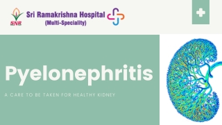 Pyelonephritis treatment in Coimbatore