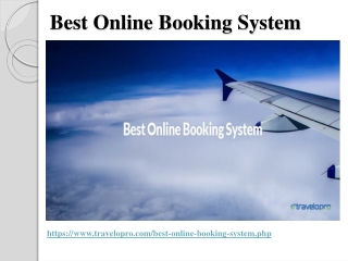 Best Online Booking System