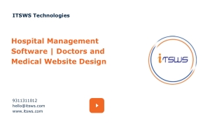 Best Medical Website Design in Noida, Doctors and Medical Website Design Company in Delhi, Hospital Management Software