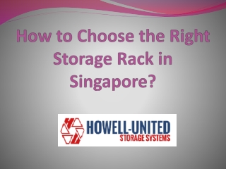 Storage Rack in Singapore