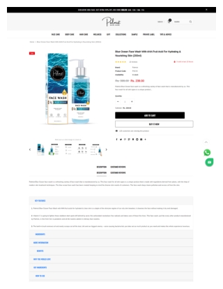 Blue Ocean Face Wash