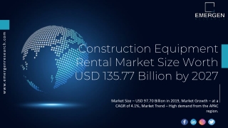 Construction Equipment Rental Market