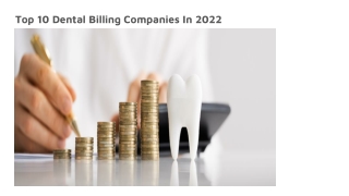 Top 10 Dental Billing Companies In 2022