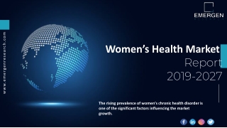 Women’s Health Market ppt