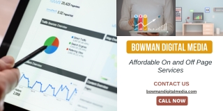 Affordable On and Off Page Services