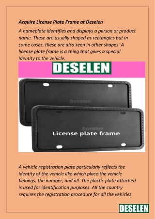 bling license plate frame