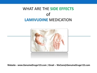 What is the Side effect of Lamivudine