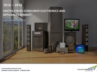 US Consumer Electronics and Appliances Market - Industry Size, Share, Trend 2026