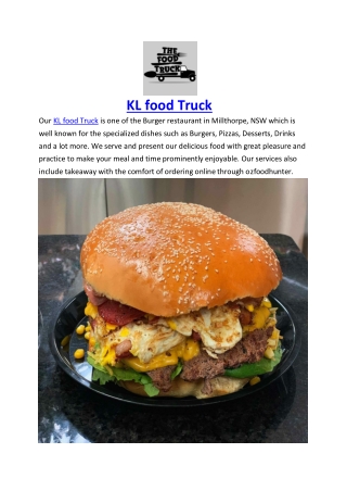5% off - KL food Truck Indian Restaurant Millthorpe, NSW