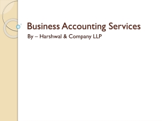 Best Business Accounting Service Provider in the USA – HCLLP