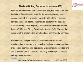 Medical Billing Services In Kansas (KS)