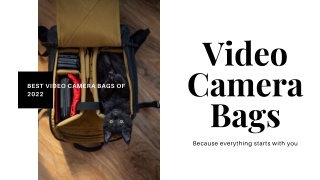 Affordable Video Camera Bags in 2022