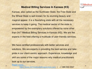 Medical Billing Services In Kansas (KS)