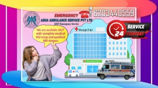 Hire Train Ambulance Service with Medical Bed2Bed Service |ASHA