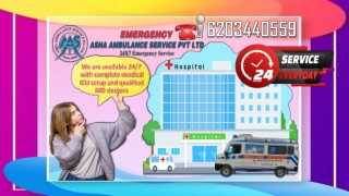 Get Train Ambulance Service with Bed2Bed Service |ASHA