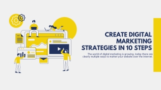 Build a Digital Marketing strategies in 10 Steps