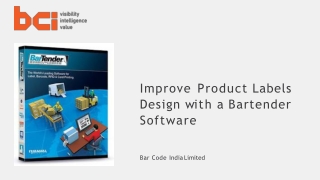 Bartender Software and its different software packages