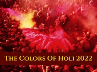 The colors of Holi 2022