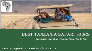 Best Tanzania Safari Tours