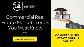 Commercial Real Estate Market Trends You Must Know