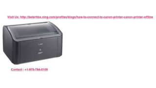 how to connect to canon printer_canon_printer_offline