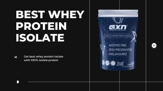Shop Best Whey Isolate Online For Lean Muscles | GXN