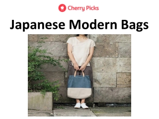 Japanese Modern Bags