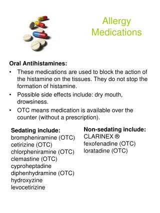 Allergy Medications