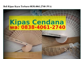 Beli Kipas Kayu Terbaru