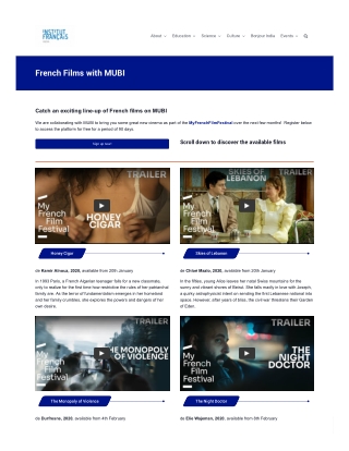 French Films with MUBI