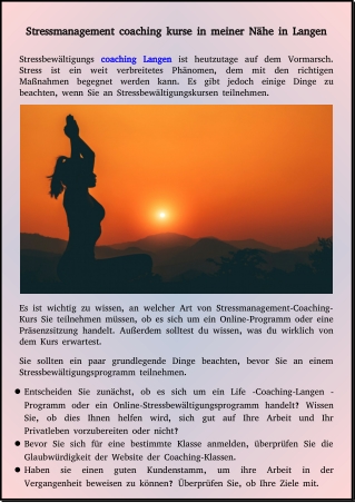 die besten stressmanagement-coaching-kurse