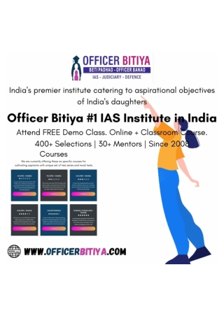 Officer Bitiya  Top IAS Coaching In India