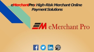 eCommerce Payment Gateway Solutions