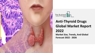 Anti-Thyroid Drugs Market Current Trends, Growth Forecast Report To 2031