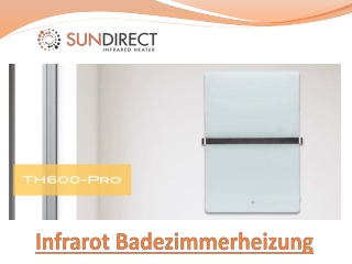 Infrarot Badezimmerheizung