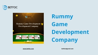 Rummy Game Development