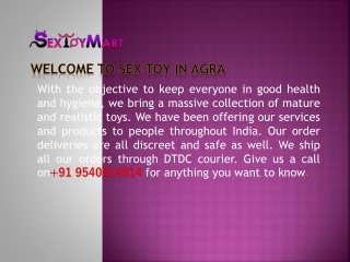 Buy sex toys in Agra