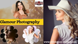 Get best Glamour and headshot Photography at revolution studios