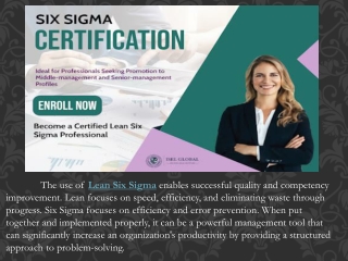 Best Six Sigma Green Belt Certification | ISEL Global