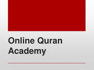 Online Quran Academy