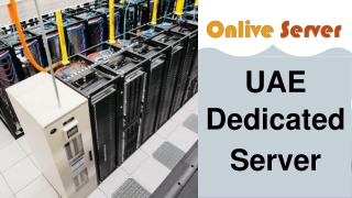 Buy UAE Dedicated Server with High Security