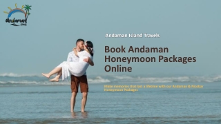 Book Andaman Honeymoon Packages Online