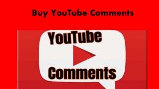 Buy YouTube Comments- Pfollowers.com - Easily Help You Out in Getting Organic Traffic