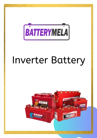 Inverter Battery