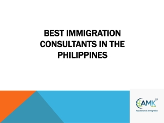 Best Immigration Consultants in the Philippines