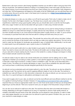 <h1>What are the steps to choose the right cake cream material? </h1>