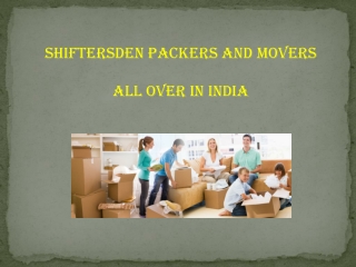 Trusted Packers and Movers