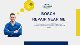 World Class BOSCH Repair Near Me